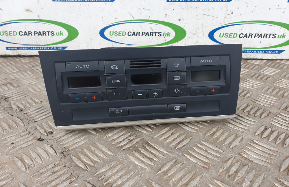 Audi A4 B7 heater control panel 8E0820043AJ Used Car Parts UK