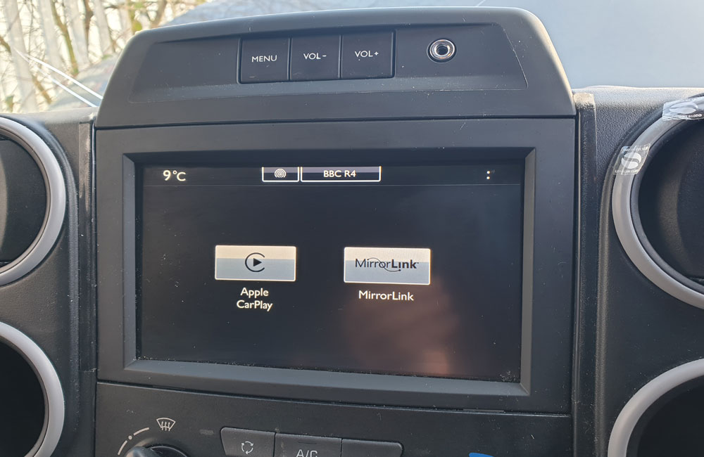 Citroen Berlingo touch screen head unit 9817704480 | Used Car Parts UK