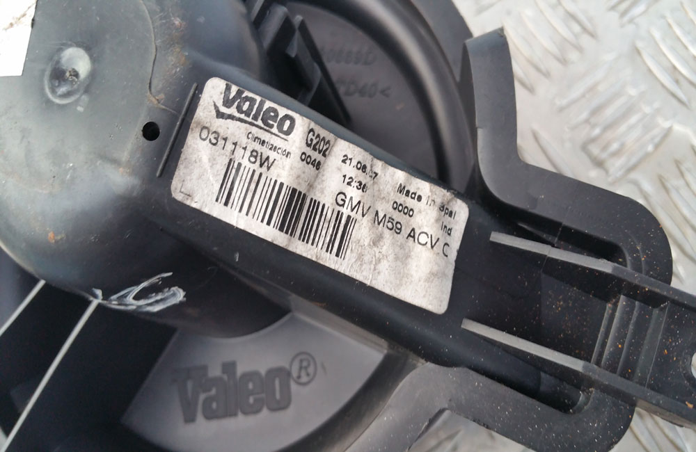 PEUGEOT PARTNER CITROEN BERLINGO 2008 HEATER BLOWER MOTOR 6441AS 24HR DELIVERY e