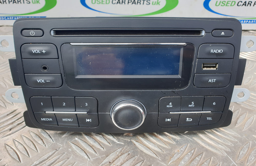 Dacia Sandero CD Player 281150954R Used Car Parts UK