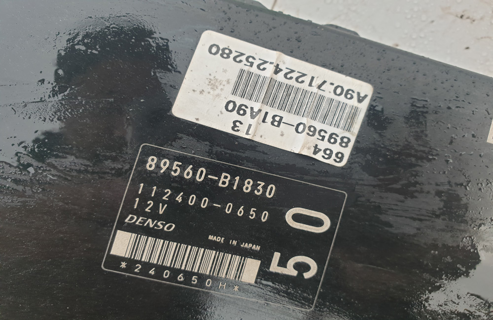 Daihatsu Sirion ECU Kit 89560-B1830 89560-B1A90 | Used Car