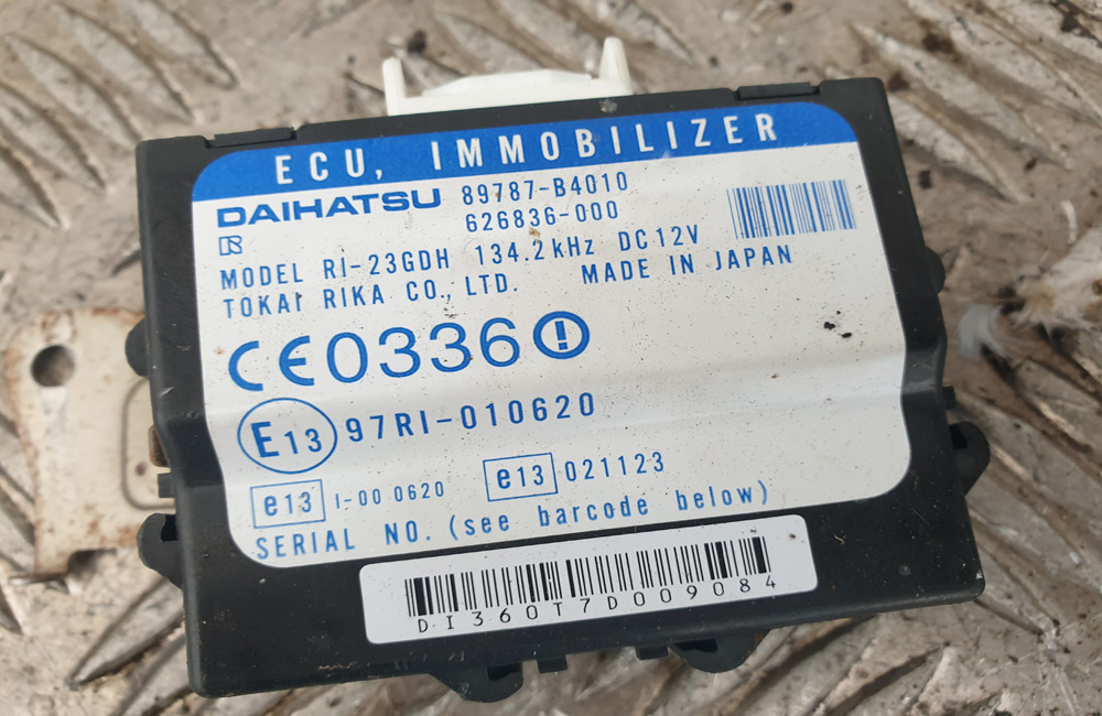 Daihatsu Sirion ECU Kit 89560B1830 89560B1A90 Used Car Parts UK