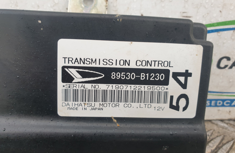 Daihatsu Sirion automatic gearbox ECU 89530B1230 Used Car Parts UK