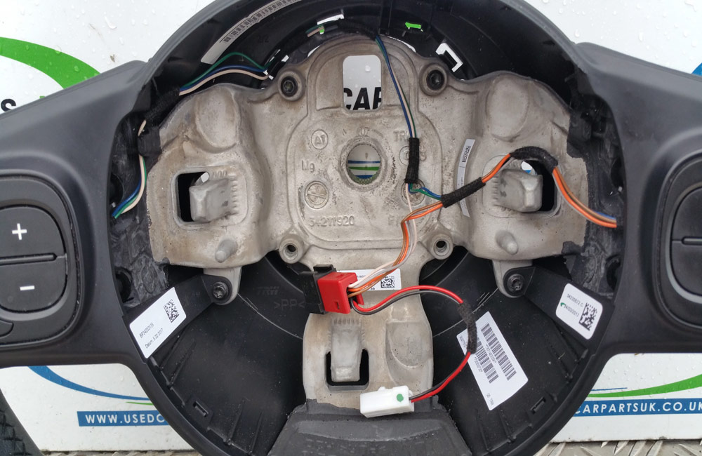 fiat 500 steering wheel lock