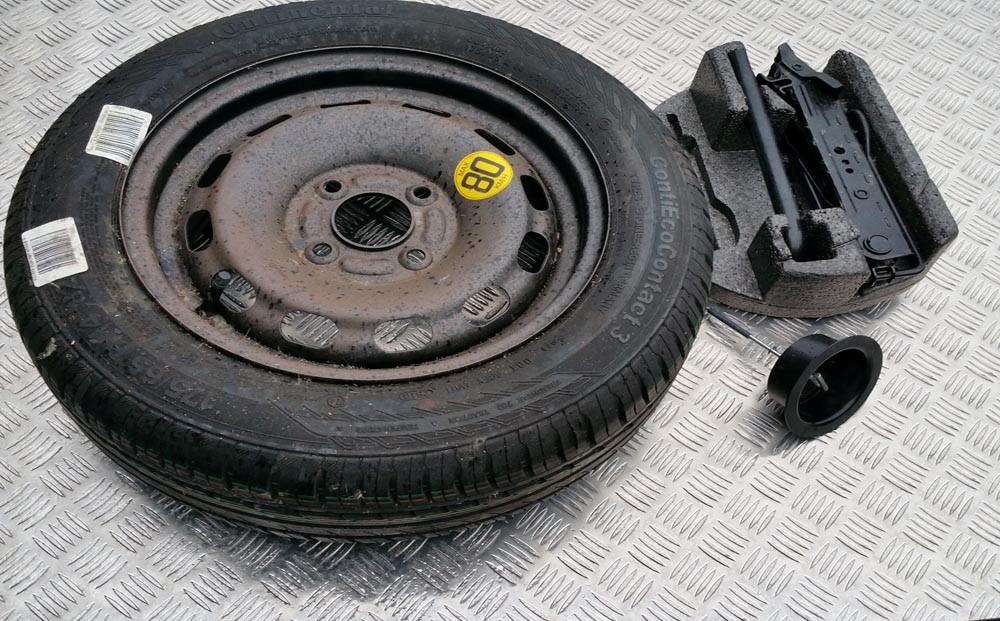 Ford Fiesta spare wheel tyre rim jack set Used Car Parts UK