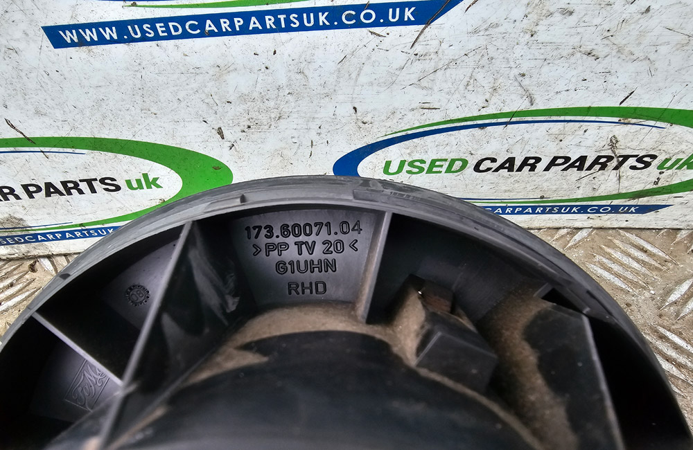Ford Focus Heater Blower Motor 3M5H-18456-FC | Used Car Parts UK