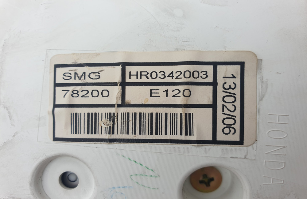 Honda Civic MK8 Speedo Rev Clocks SMG 78200 Used Car Parts UK