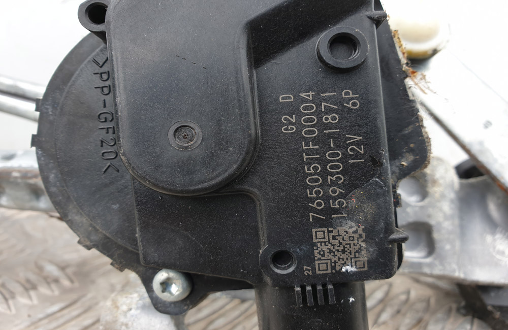 Honda Jazz front wiper motor MK2 20082015 Used Car Parts UK