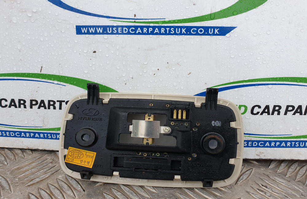 Hyundai I10 MK1 front interior light switch Used Car Parts UK