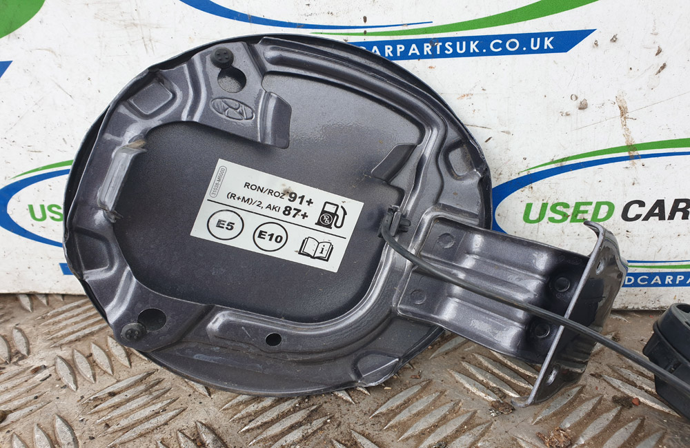 Hyundai I10 MK2 petrol fuel flap cover grey Used Car Parts UK