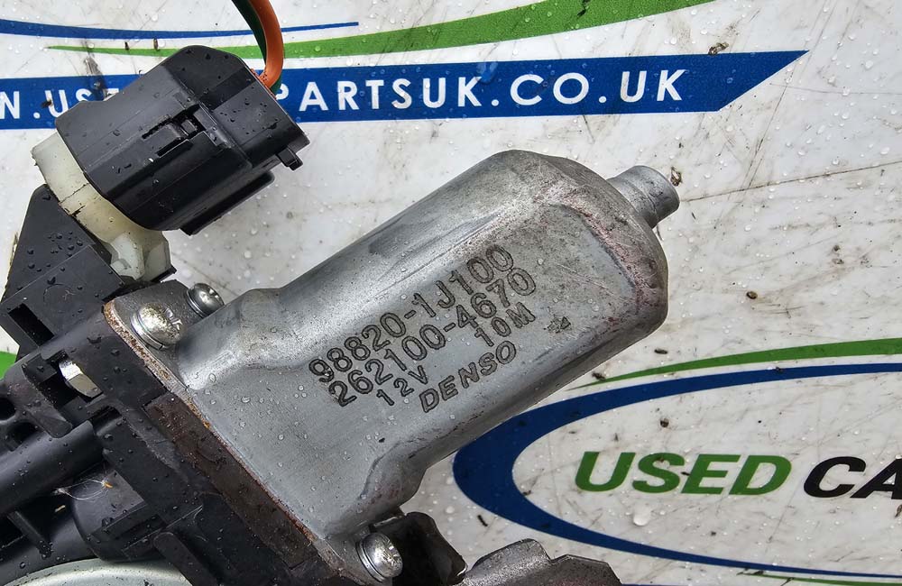 Hyundai I20 MK1 3 Door Window Regulator Motor Front Used Car Parts UK