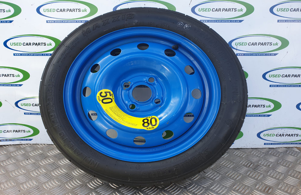Hyundai I20 MK2 space saver rim tyre Used Car Parts UK