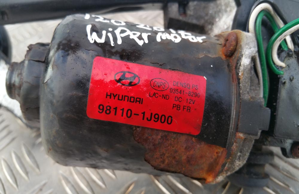 Hyundai I20 front wiper motor linkages 20092012 Used Car Parts UK