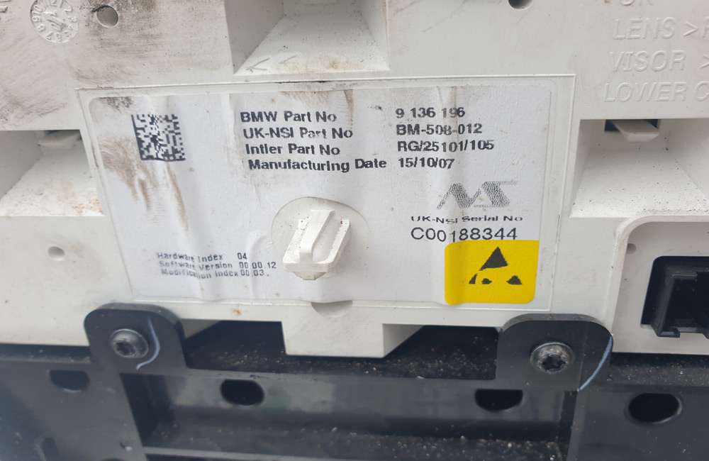 Mini Cooper R56 Boost CD Player Speedo Clocks Used Car Parts UK