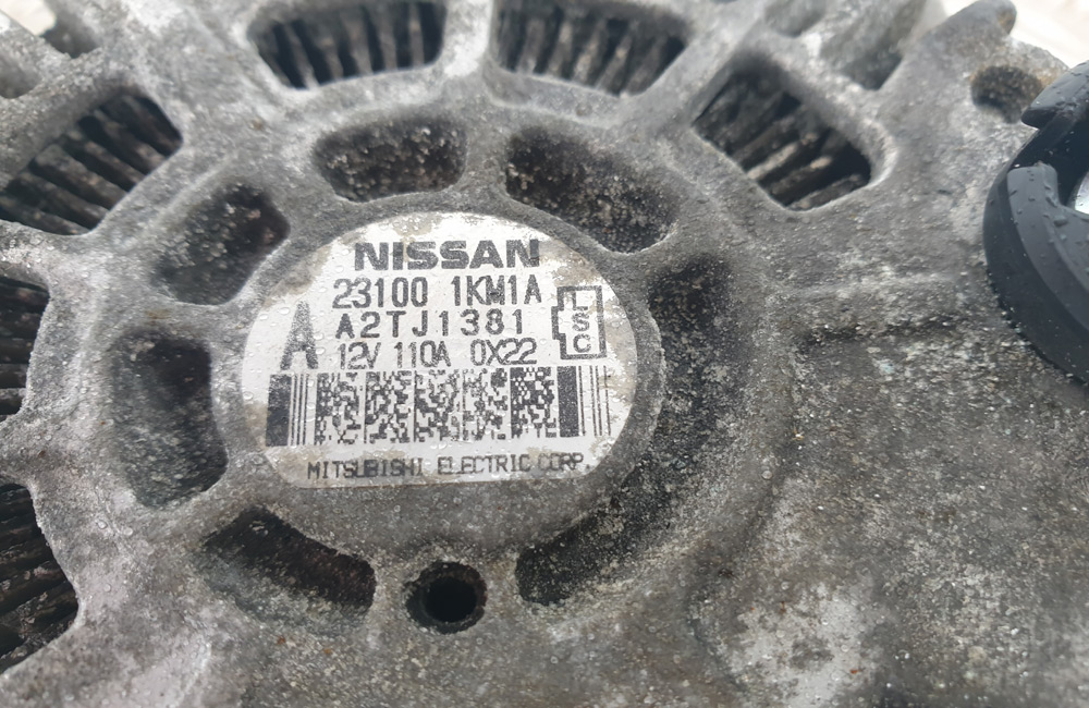 Nissan Juke Alternator 1.6 Petrol 231001KM1A Used Car Parts UK