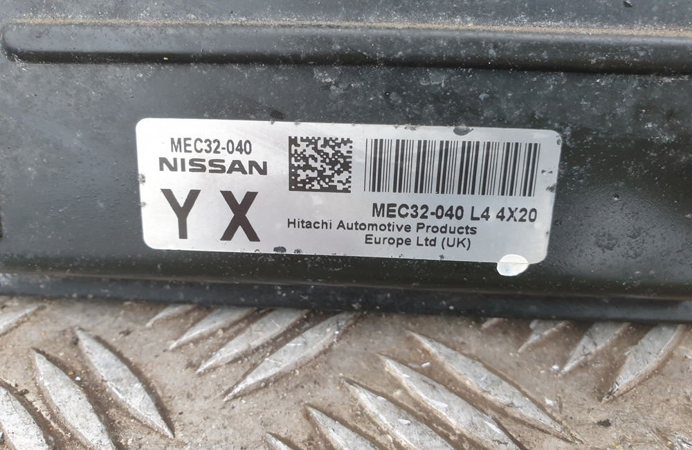 Nissan Micra K12 ECU 1.2 Petrol MEC32-040 | Used Car Parts UK