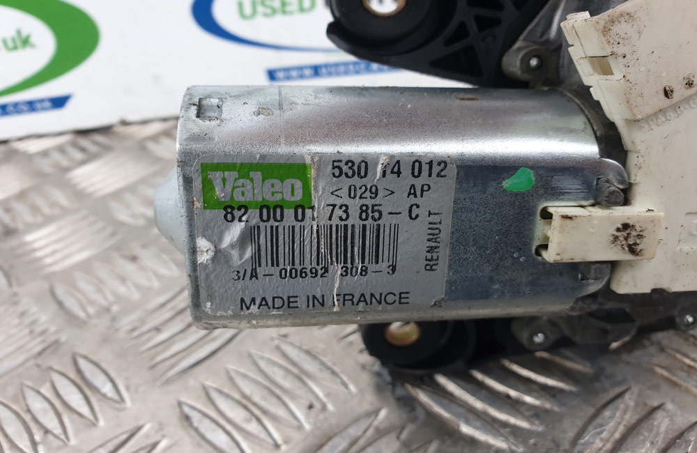Nissan Micra K12 rear wiper motor 8200017385C Used Car Parts UK