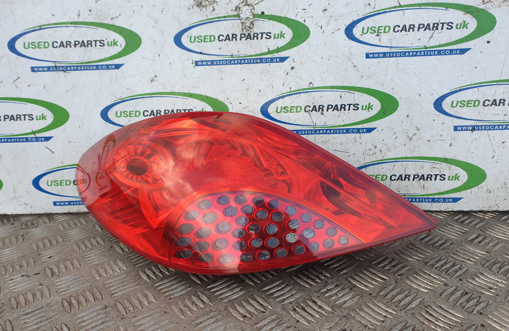 Peugeot 207 MK1 rear left tail brake light lamp Used Car Parts UK