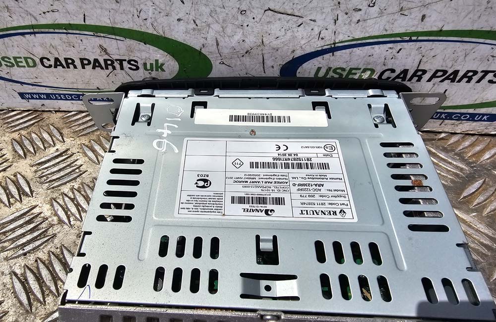 Renault Clio MK4 Radio Stereo 281152874R | Used Car Parts UK