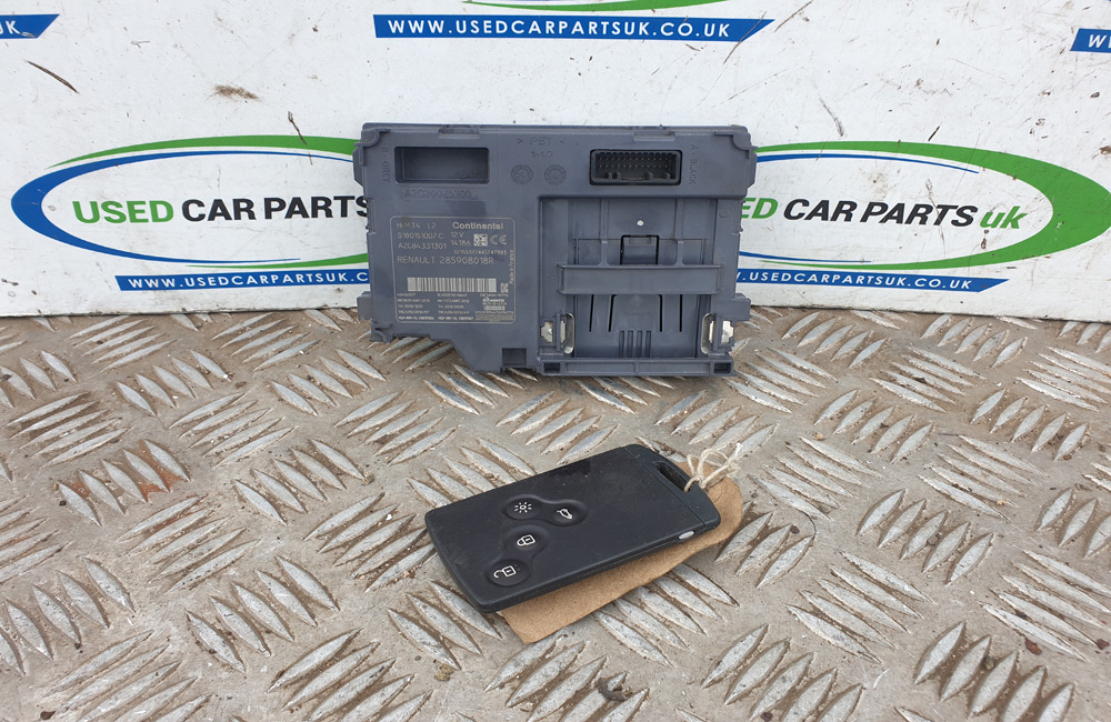Renault Clio MK4 ignition key reader and card Used Car Parts UK