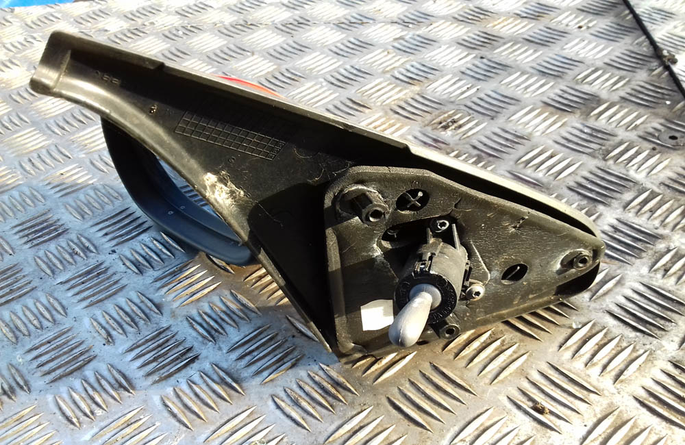 Renault Clio door wing mirror red 2000 Used Car Parts UK