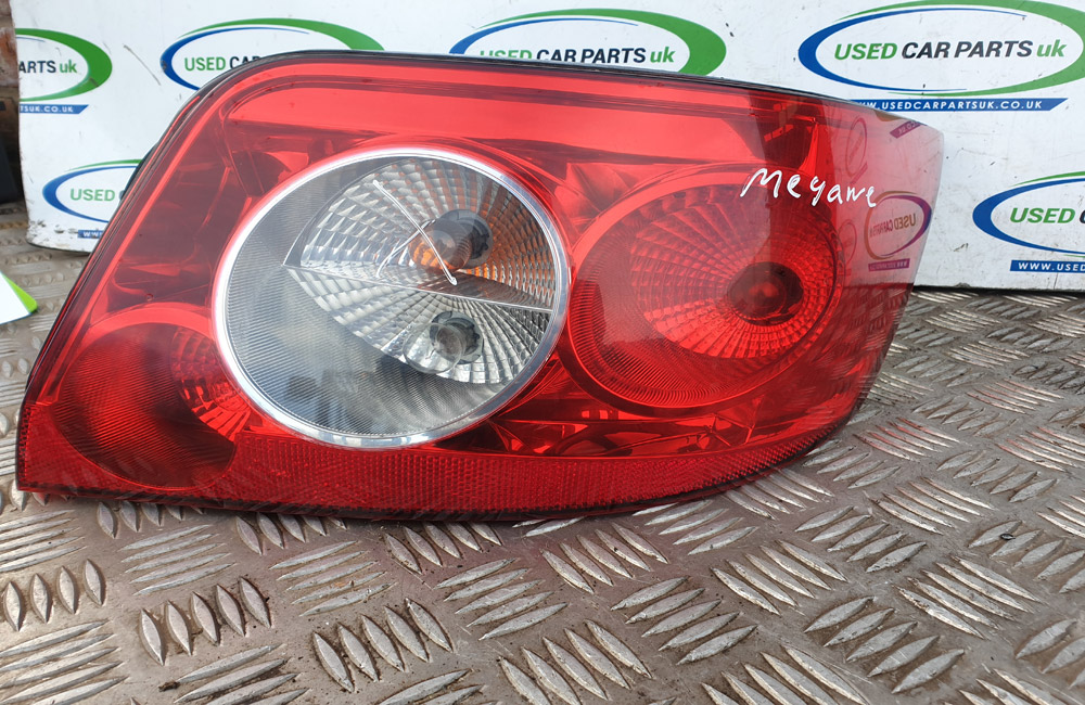 Renault Megane MK2 Convertible rear tail light Used Car Parts UK