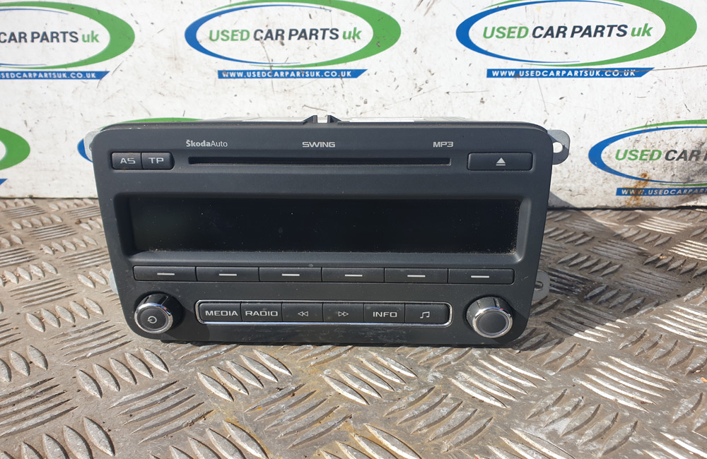 Skoda Fabia MK2 CD Player 5J0035161D | Used Car Parts UK