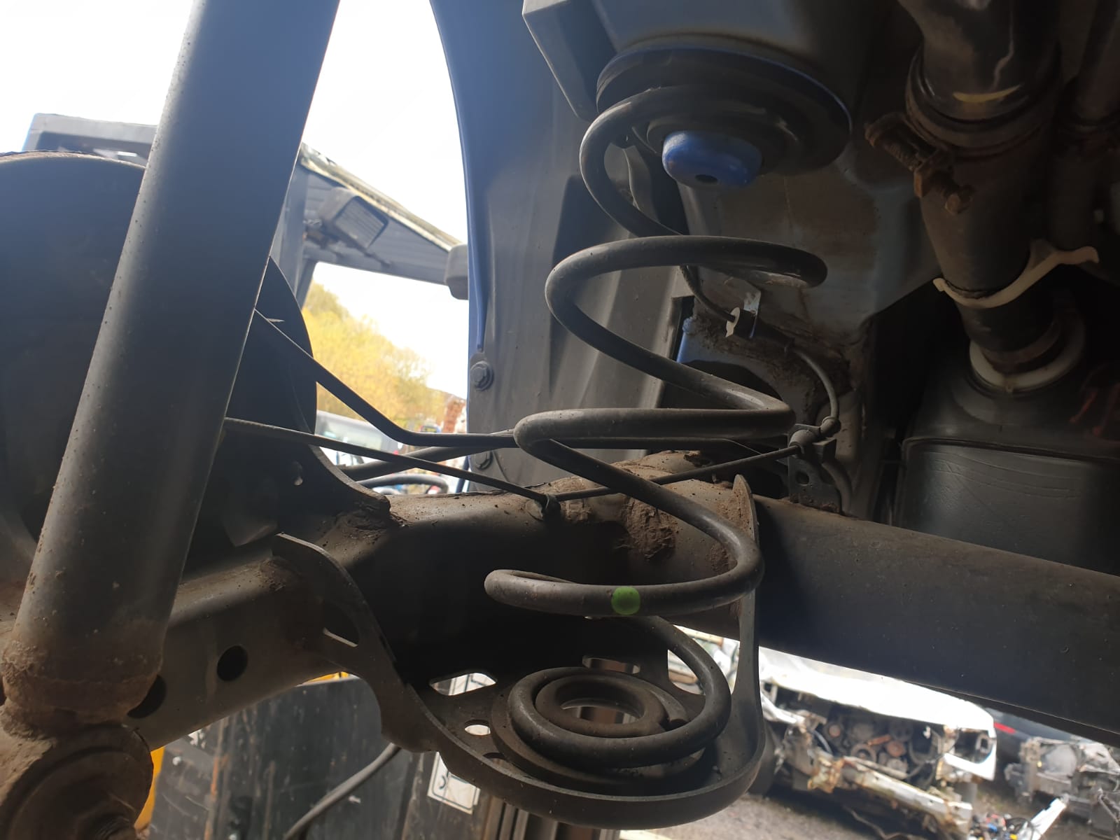 Skoda Octavia rear axle suspension beam 2015 Used Car Parts UK