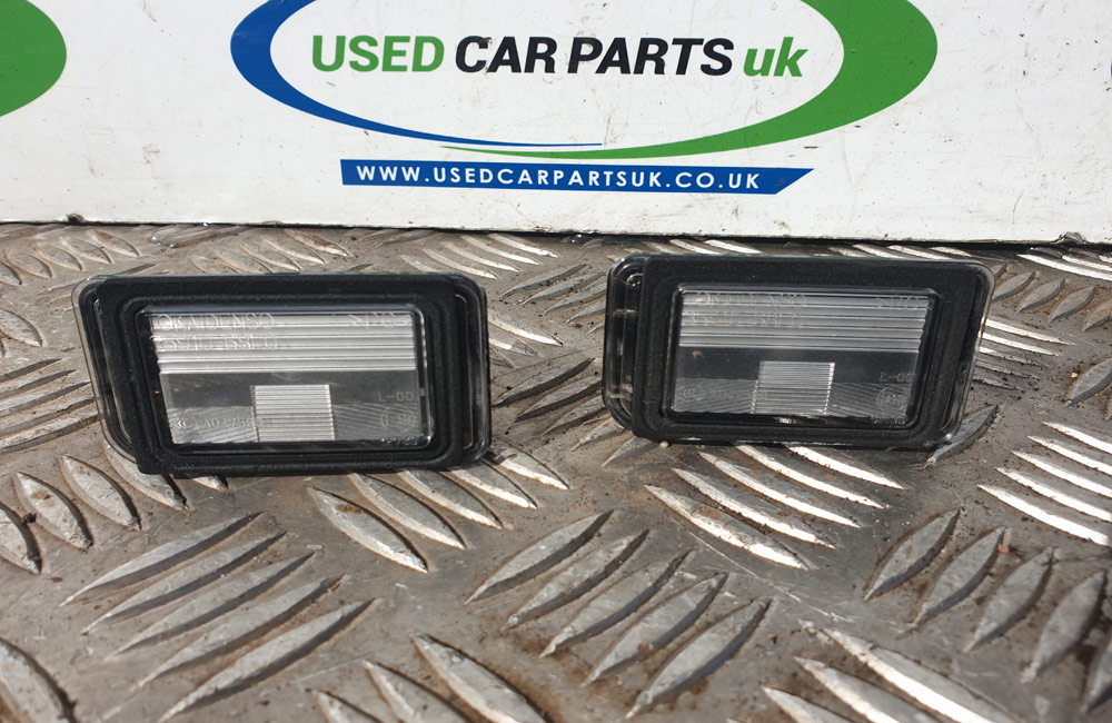 Suzuki Swift rear number plate lights MK3 Used Car Parts UK