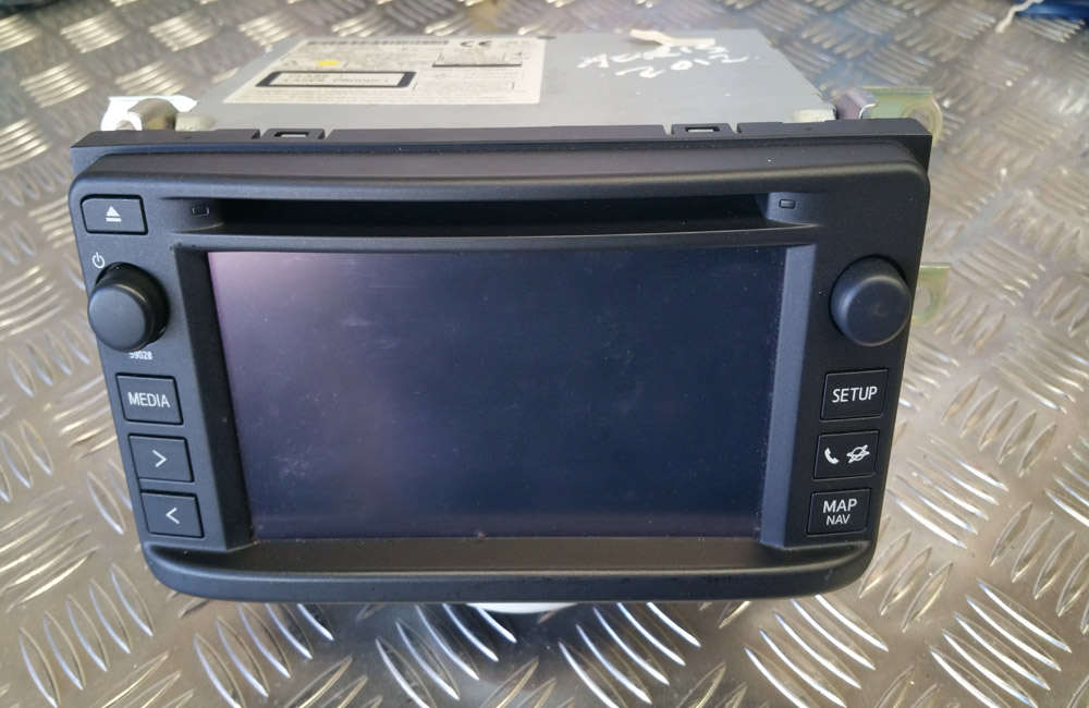 Toyota Auris SAT NAV Stereo 20102012 Used Car Parts UK