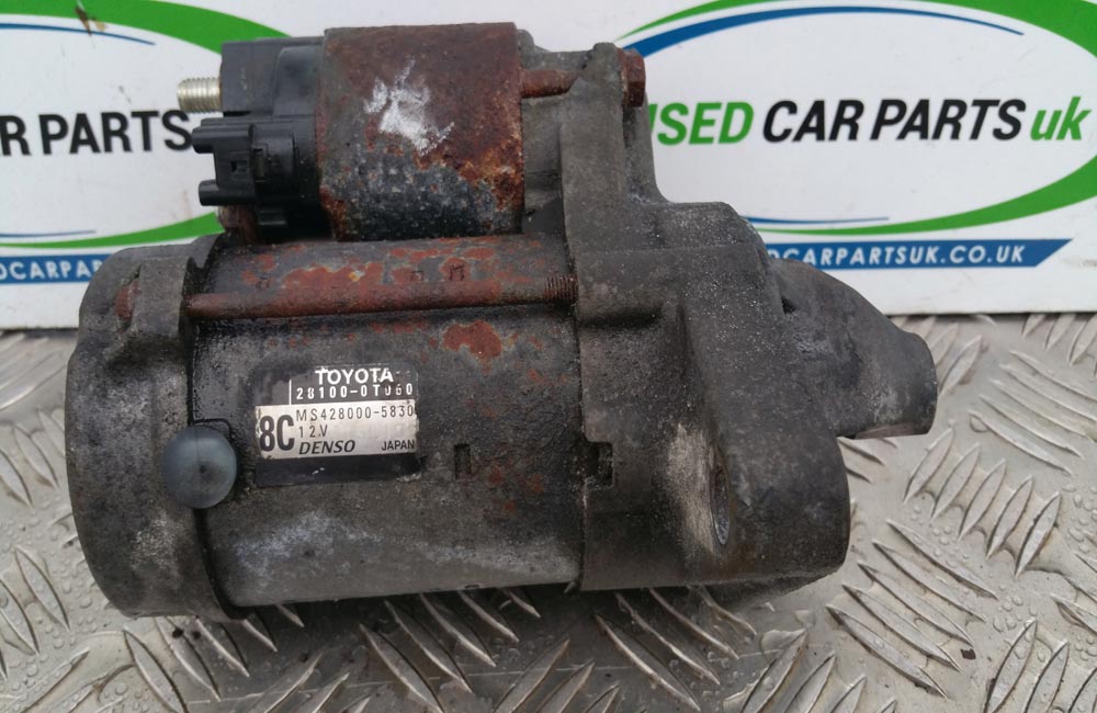 Toyota Avensis starter motor 20092015 Used Car Parts UK