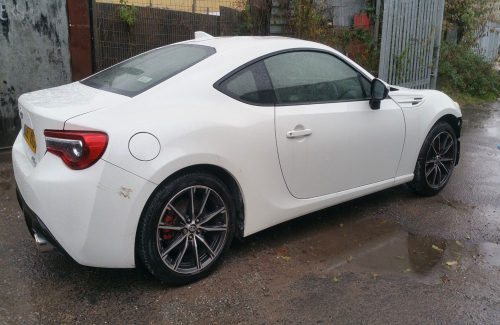 Toyota GT86 alloy wheel 17 inch 10 spoke 2017 Used Car Parts UK