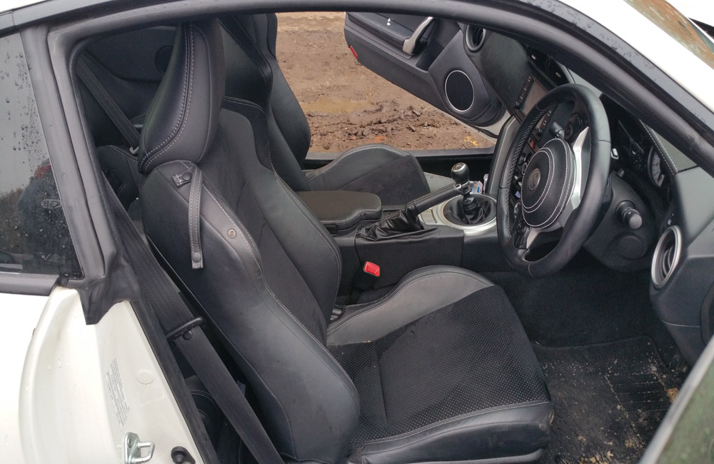 Toyota Gt86 D 4s Pro Half Leather Seats Trim Used Car Parts Uk