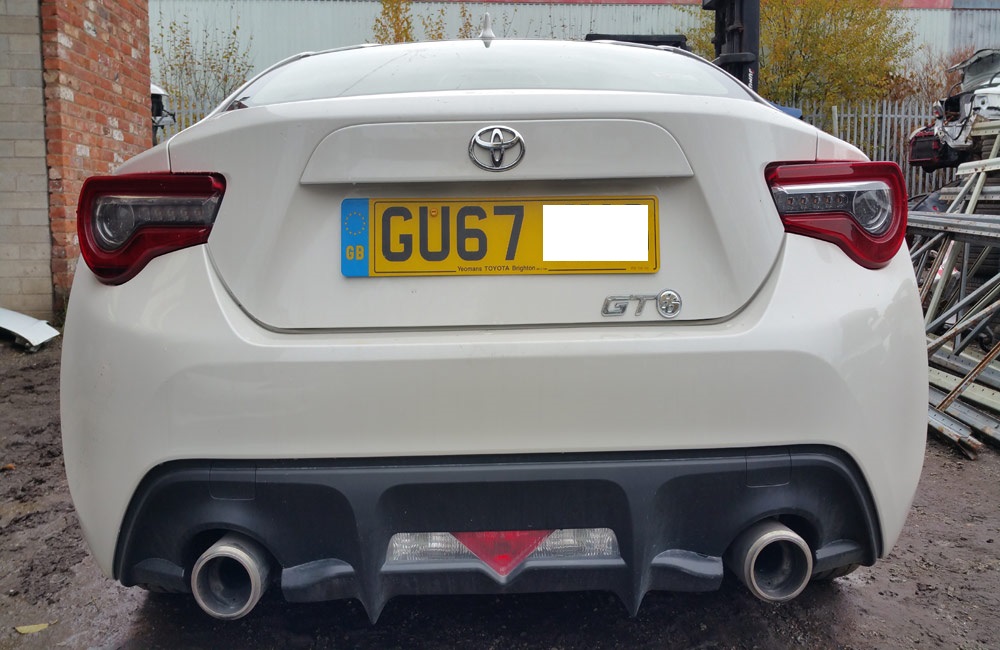 Toyota Gt86 Rear Tail Brake Lights 17 Used Car Parts Uk Toyota Gt86 Rear Tail Brake Lights 17 Used Car Parts Uk