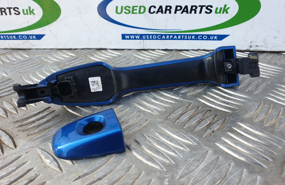 Toyota Yaris door handle blue MK3 drivers Used Car Parts UK