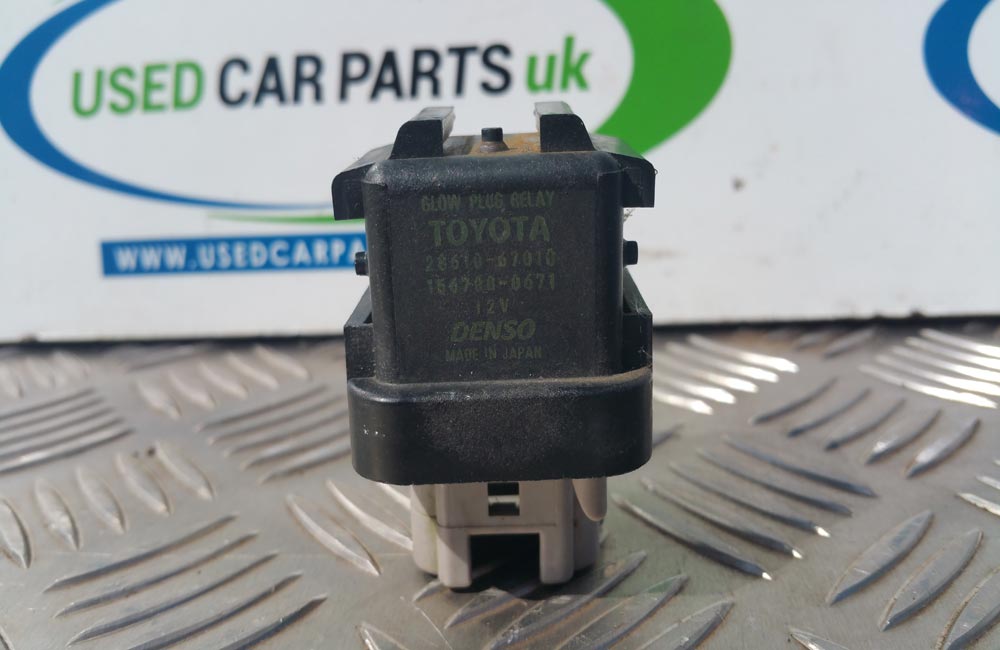 Toyota Yaris D4D glow plug relay Used Car Parts UK