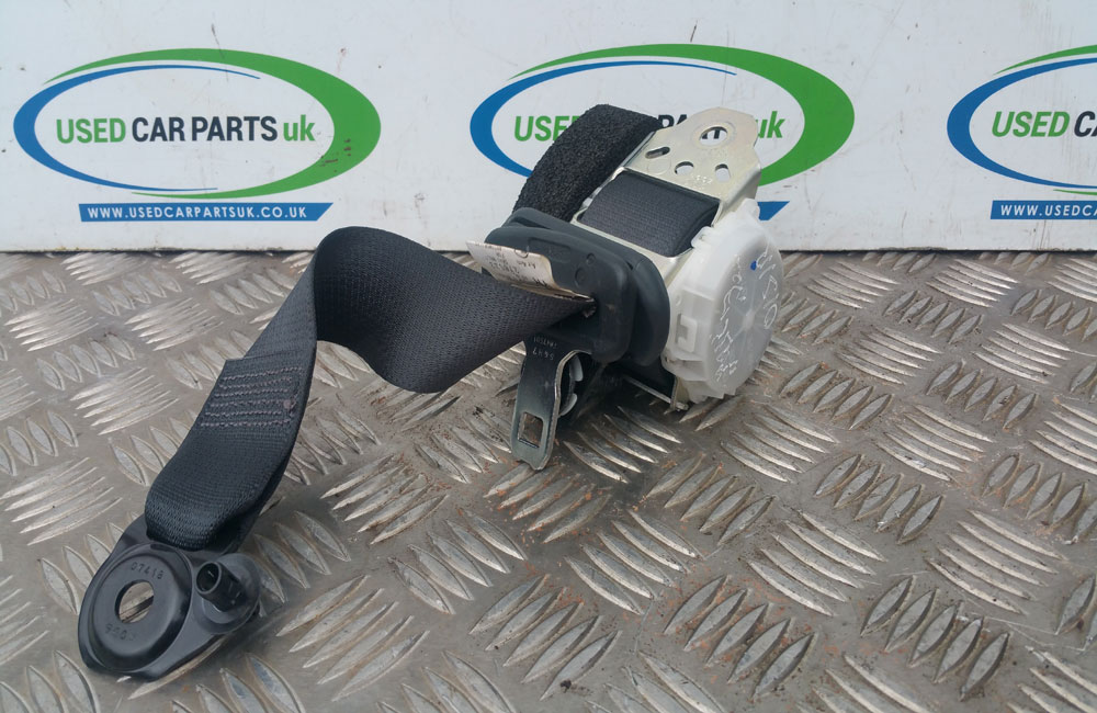 Toyota Yaris MK3 seat belt drivers rear 2016 Used Car Parts UK