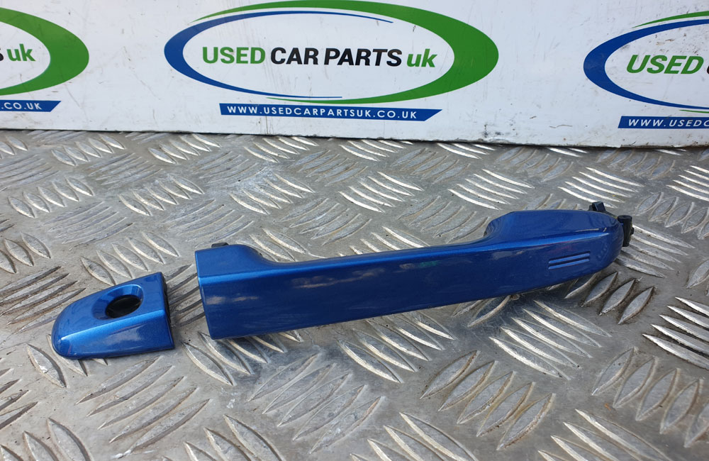Toyota Yaris door handle blue MK3 drivers Used Car Parts UK