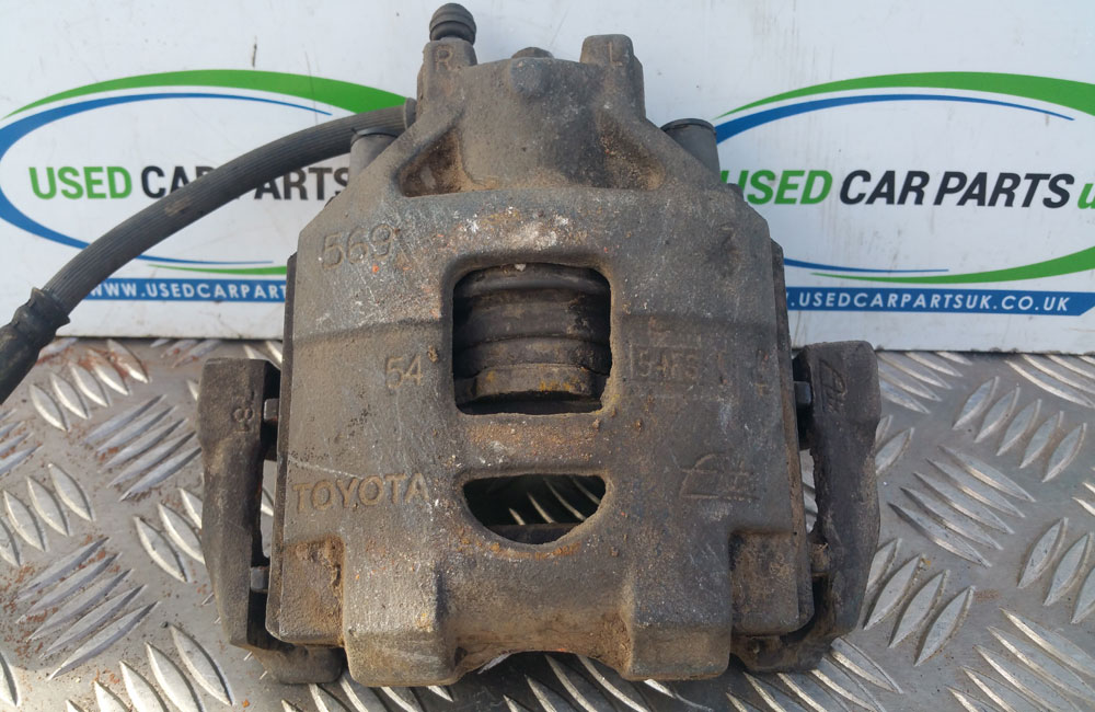 Toyota Yaris MK3 Brake Caliper drivers front Used Car Parts UK