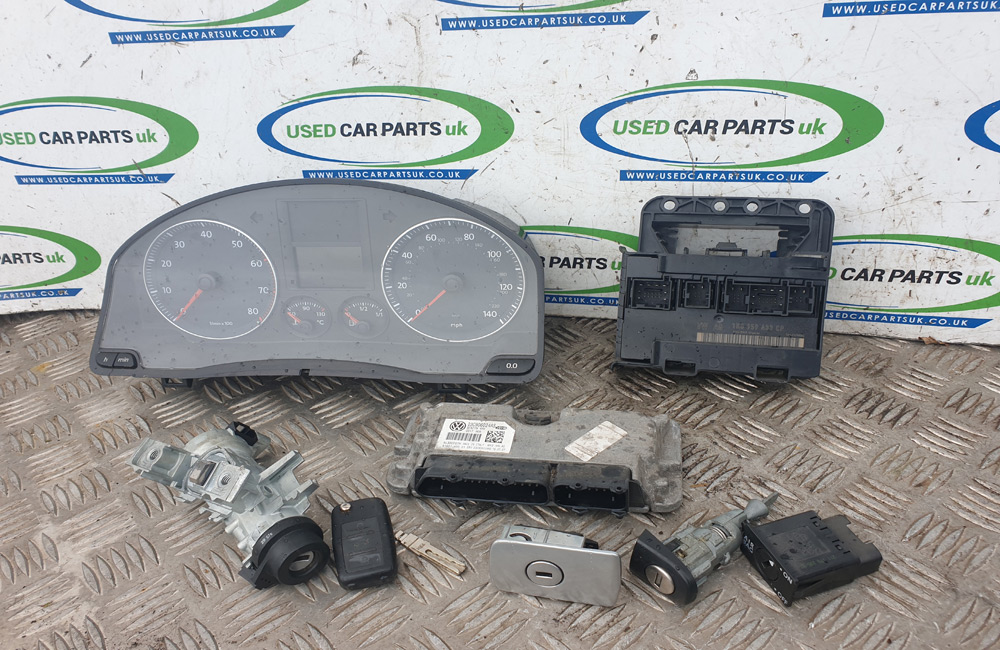 VW Golf MK5 1.4 BUD ECU Kit 03C906024AS Used Car Parts UK