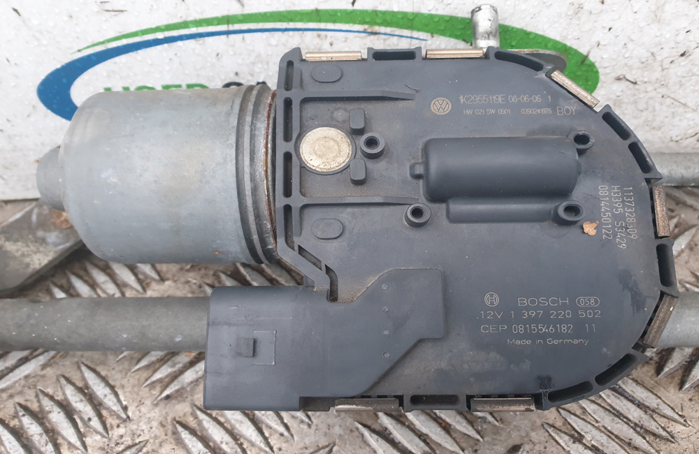 VW Golf MK5 front wiper motor 1K2955119E Used Car Parts UK