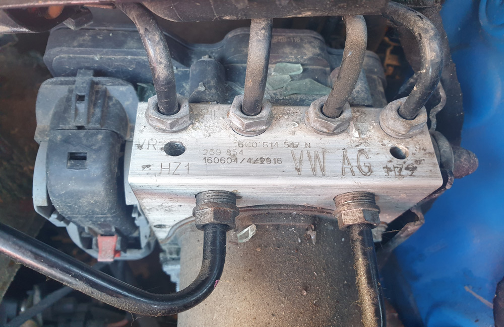 VW Polo ABS Pump ECU 6C0614517N 1.0 Litre Used Car Parts UK