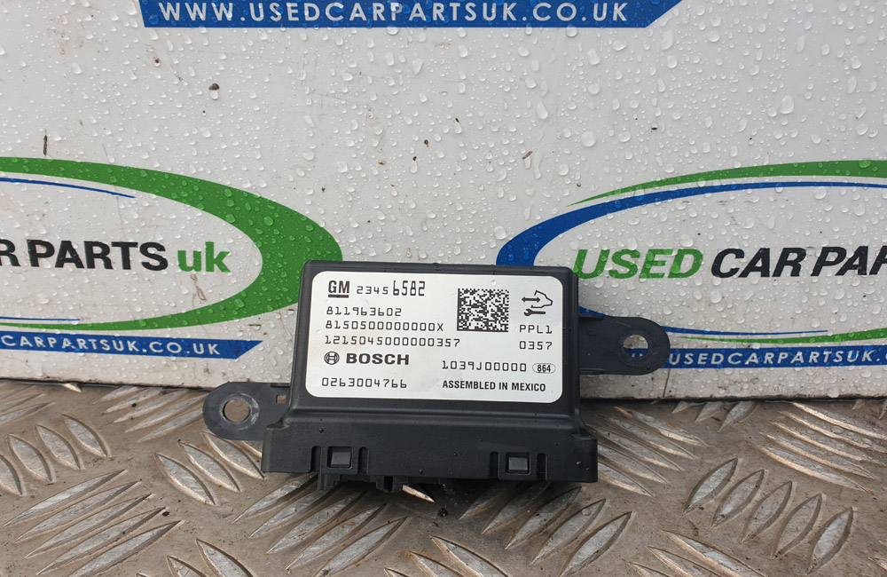 Vauxhall Adam parking control module 23456582 Used Car Parts UK