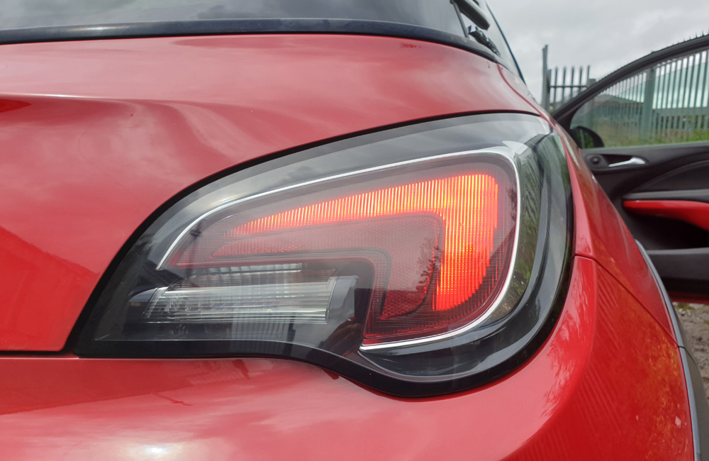 Vauxhall Adam Rocks Air rear tail brake light Used Car Parts UK