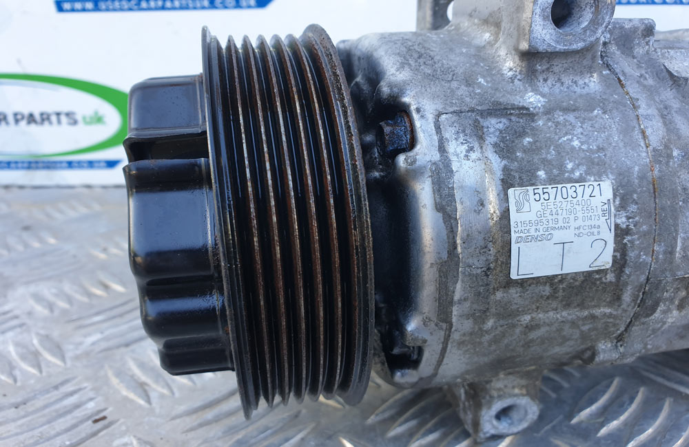 Vauxhall Corsa D air con pump 55703721 Used Car Parts UK