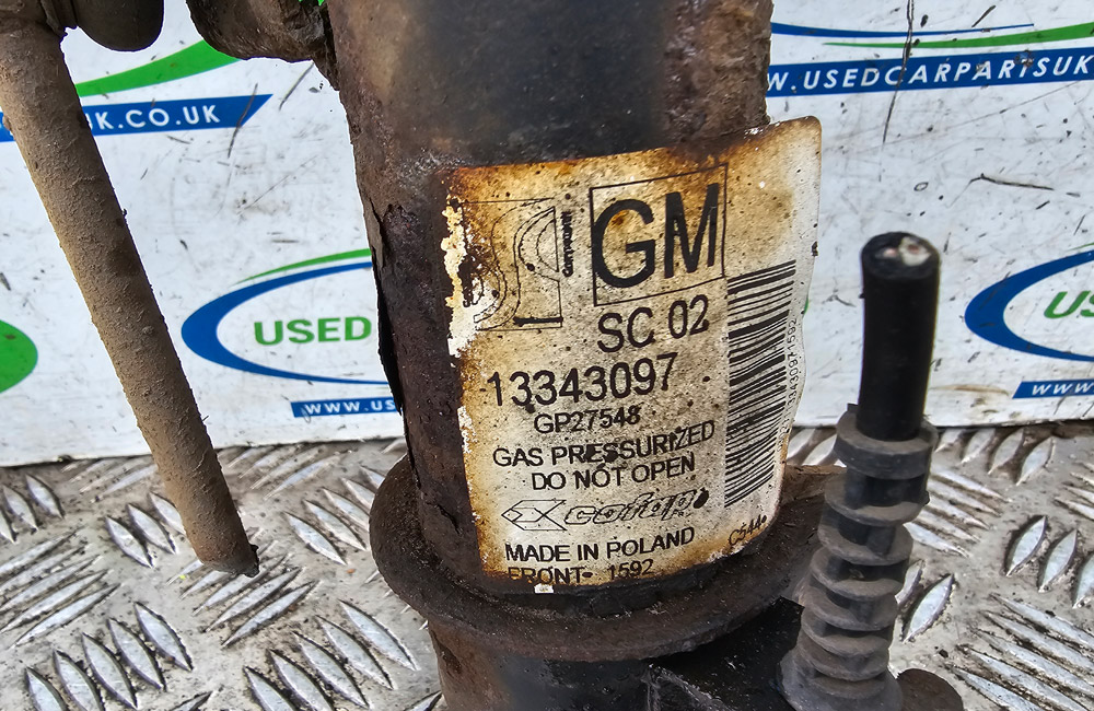 Vauxhall Corsa D 1.0 Litre Shock Absorber 13343097 Used Car Parts UK