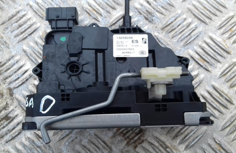 Vauxhall Corsa D door lock motor 13258268 Used Car Parts UK