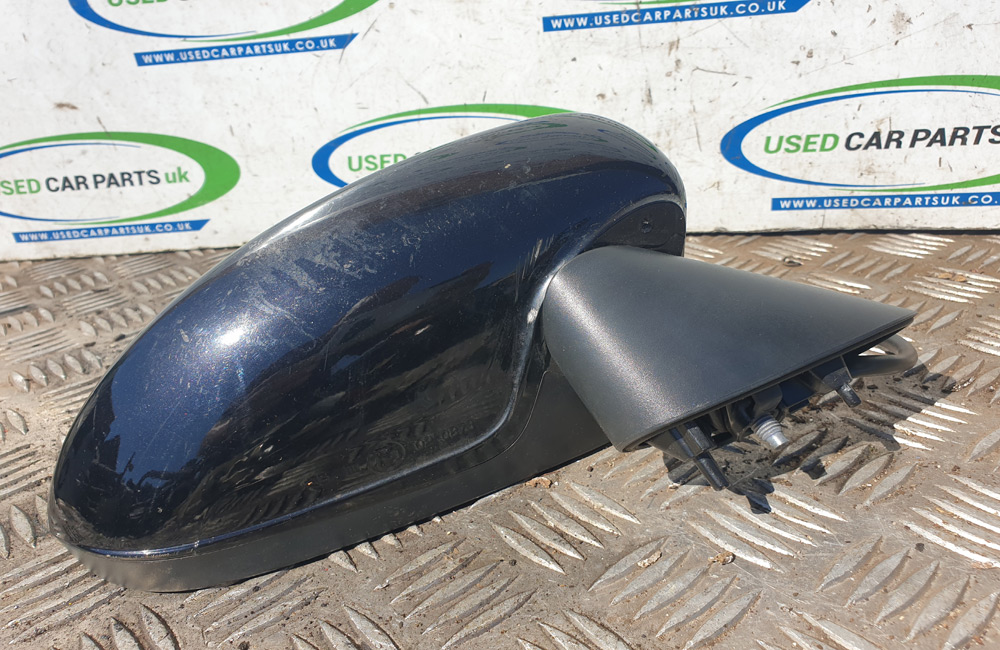 Vauxhall Corsa D black door wing mirror electric Used Car Parts UK