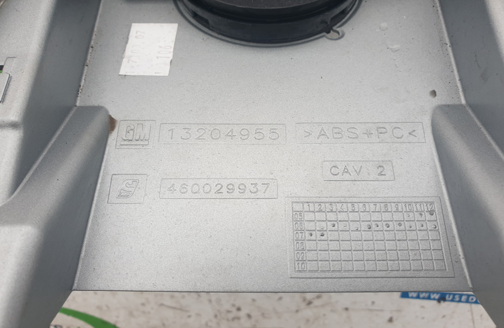 Vauxhall Corsa D centre air vents black Used Car Parts UK