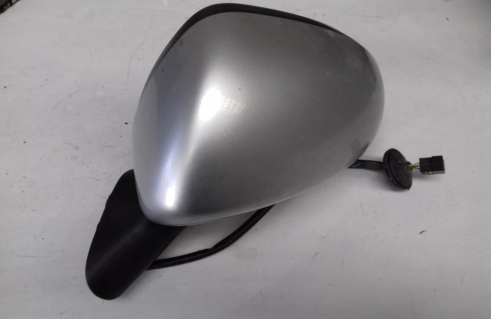 Vauxhall Corsa D Door wing mirror in silver Used Car Parts UK